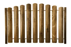 Евроштакетник ШТ-100 ПК ECOSTEEL текстурированный двухсторонний Золотой Дуб 0,5 мм