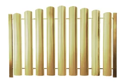 Штакетник ШТ-100 Полукруглый Полиэстр ОН RAL 1014 Слоновая кость