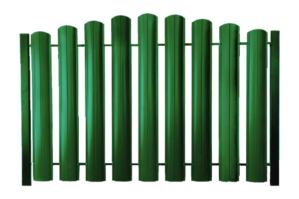 Штакетник ШТ-100 Полукруглый Полиэстр ОН RAL 6029 Зеленая мята-1 Штакетник ШТ-100 Полукруглый Полиэстр ОН RAL 6029 Зеленая мята-1