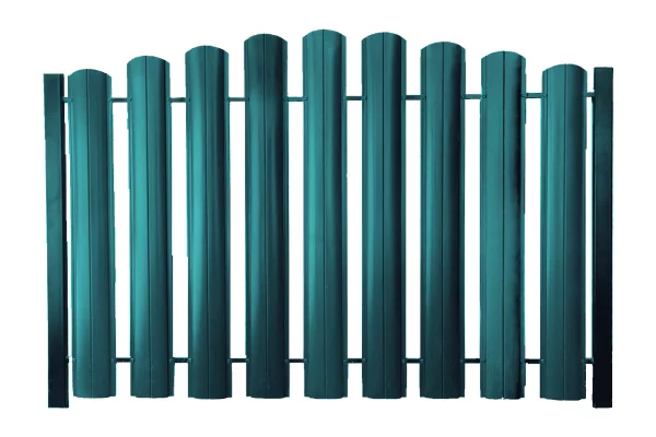 Штакетник ШТ-100 Полукруглый Полиэстр ОН RAL 5021 Синяя вода-1 Штакетник ШТ-100 Полукруглый Полиэстр ОН RAL 5021 Синяя вода-1