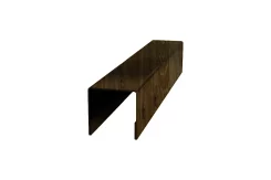 Планка П-образная Золотой Дуб ECOSTEEL 0.5 мм 13х27х2000 мм