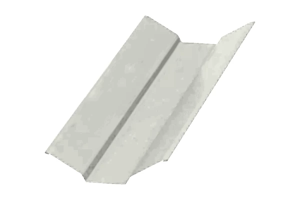 Планка ендовы верхняя 76х76х2000 (ПЛ-02-9010-0.5) Чистый белый