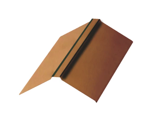 Планка конька плоского 120х120х2000 (AGNETA-03-Copper\Copper-0.5)