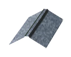 Планка конька плоского 150х150х2000 (PURMAN-20-Galmei-0.5)