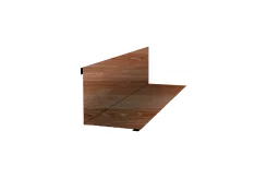 Планка угла внутреннего 115х115х2000 (ECOSTEEL_T-01-Кедр-0.5)
