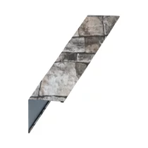 Планка угла наружного 115х115х2000 (ECOSTEEL-01-Белый Камень ПР-0.5)