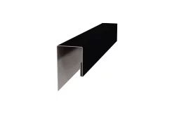 Планка J-профиль 24х18х2000 PURMAN 0,5 мм RAL 9005 Черный темный