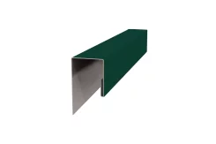 Планка J-профиль 24х18х3000 NormanMP 0,5 мм RAL 6005 Зеленый мох