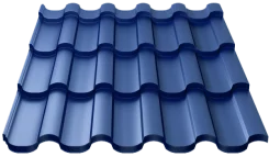 Металлочерепица Монтекристо-SL NormanMP 0,5 мм RAL 5005 Синий насыщенный