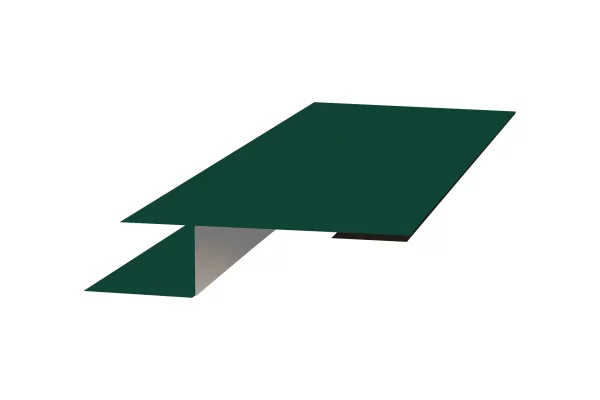 Планка стыковочная универсальная Woodstock 50х30х3000 NormanMP 0,5 мм RAL 6005 Зеленый мох Планка стыковочная универсальная Woodstock 50х30х3000 NormanMP 0,5 мм RAL 6005 Зеленый мох