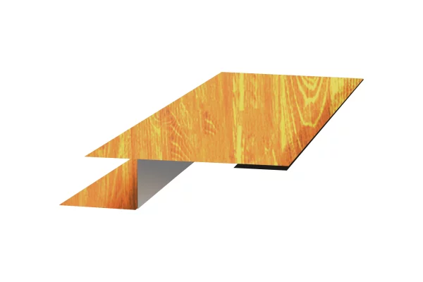 Планка стыковочная универсальная Woodstock 50х30х3000 ECOSTEEL текстурированный 0,5 мм Золотой дуб ТЕКСТУРИРОВАННЫЙ Планка стыковочная универсальная Woodstock 50х30х3000 ECOSTEEL текстурированный 0,5 мм Золотой дуб ТЕКСТУРИРОВАННЫЙ