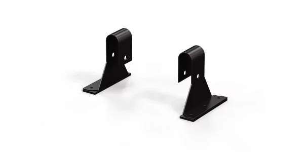 Комплект кронштейнов МП к крыше для лестницы Черный Ral 9005 4шт и метизы Комплект кронштейнов МП к крыше для лестницы Черный Ral 9005 4шт и метизы