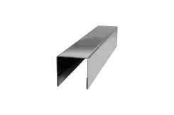 Планка П-образная 20х20х2000 NormanMP (ПЭ-01-7004-0.5) Серый