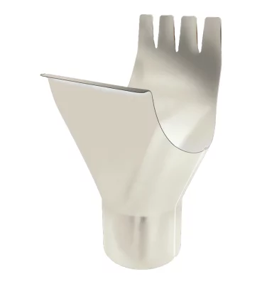 Воронка желоба 150/100 мм Белая Grand Line Воронка желоба 150/100 мм Белая Grand Line