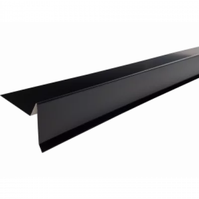 Планка торцевая полиэстер RAL 9005 черная Планка торцевая полиэстер RAL 9005 черная