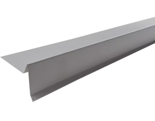 Планка торцевая RAL 7005 серая SHINGLAS Планка торцевая RAL 7005 серая SHINGLAS