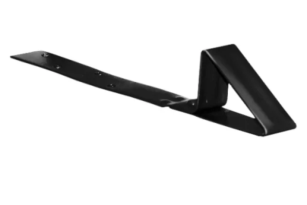 Снегозадержатель для мягкой кровли RAL 9005 черный (6 шт/1м п карниза) Снегозадержатель для мягкой кровли RAL 9005 черный (6 шт/1м п карниза)