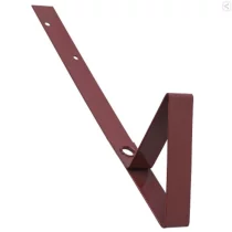 Снегозадержатель для мягкой кровли RAL 3009 красный (6 шт/1м п карниза)