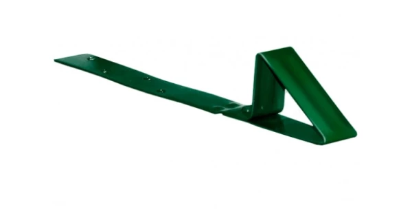Снегозадержатель для мягкой кровли RAL 6020 зеленый (6 шт/1м п карниза)