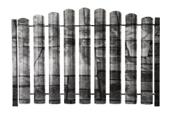 Планка штакетника ШТ-100 Полукруглый (ECOSTEEL-01-БелыйКамень-0.5)
