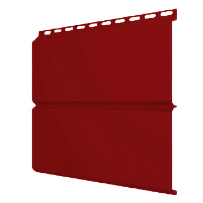 Сайдинг Lбрус-15х240 Пластизол 0,5 мм Р363 Вишня Сайдинг Lбрус-15х240 Пластизол 0,5 мм Р363 Вишня