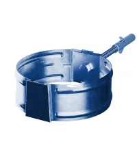 Держатель трубы D150 саморез Синий насыщенный