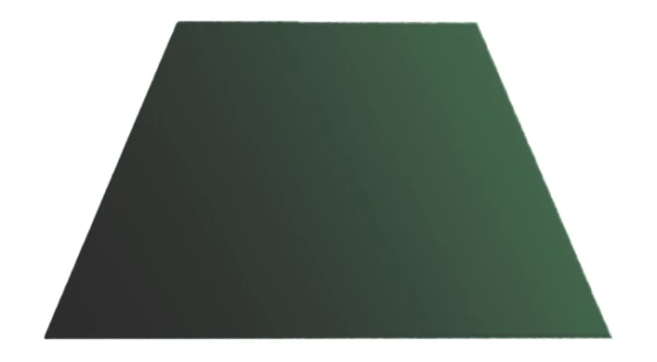 Лист плоский ПЭ 0.7 мм Зеленый лист RAL6002 ГОСТ