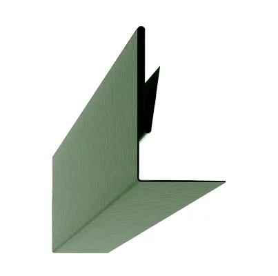 Планка аквилона малая 35х20х2000 Полиэстр 0.45 мм RAL 6019 Зеленая пастель Планка аквилона малая 35х20х2000 Полиэстр 0.45 мм RAL 6019 Зеленая пастель