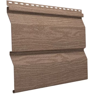 Сайдинг Тимберблок Кедр Натуральный U-plast-1 Сайдинг Тимберблок Кедр Натуральный U-plast-1