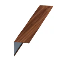 Планка угла наружного 115х115х2000 (ECOSTEEL_T-12-Орех-0.45)