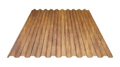 Профнастил для забора C-21 ECOSTEEL текстурированный Дуб 0.45 мм