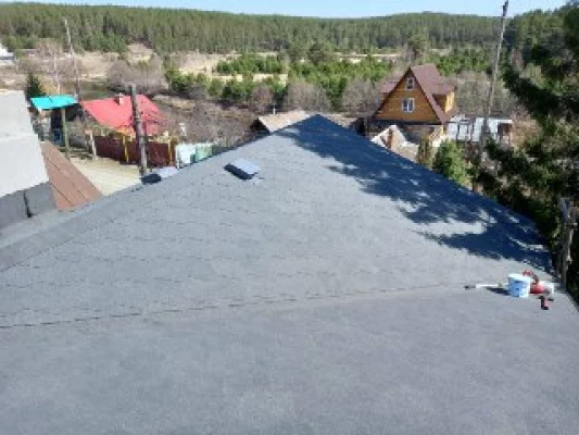 Гибкая черепица Katepal CLASSIC-KL однослойная серая-3 Гибкая черепица Katepal CLASSIC-KL однослойная серая-3