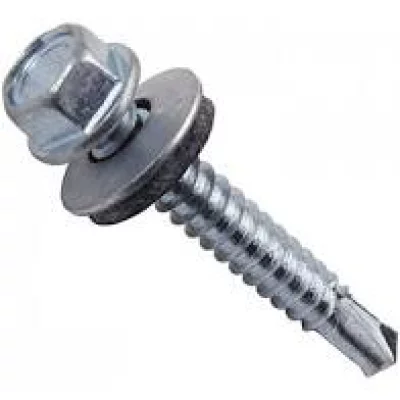 Саморез 5,5х50 HARDWEX оцинкованный под насадку для крепления стального листа к металлическим конструкциям Саморез 5,5х50 HARDWEX оцинкованный под насадку для крепления стального листа к металлическим конструкциям