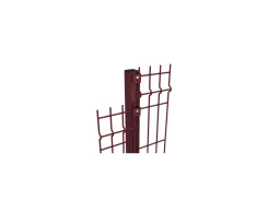 3d забор панель 3 V3 2700*1940 3мм Zn+ПП RAL3005 Красное вино