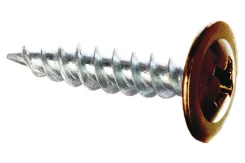 Саморез 4,2х16 HARDWEX оцинкованный с пресс-шайбой ОСТРЫЙ RAL 8003 Глиняный коричневый для крепления тонких стальных листов или пластика к деревянному основанию / тонким элементам стальных конструкций