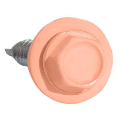 Саморез 4,8х19 HARDWEX RAL2013 Жемчужно-оранжевый для крепления стальных листов к легким металлическим конструкциям Саморез 4,8х19 HARDWEX RAL2013 Жемчужно-оранжевый для крепления стальных листов к легким металлическим конструкциям