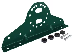 Комплект кронштейнов нижних универсальных для СЗТ и ПМ Ral 6005 Зеленый мох 2шт