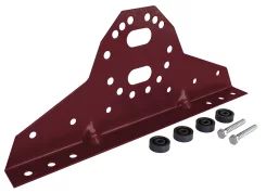 Комплект кронштейнов нижних универсальных для СЗТ и ПМ Ral 3005 Красное вино 2шт