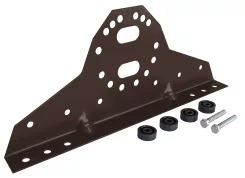 Комплект кронштейнов нижних универсальных для СЗТ и ПМ Ral 8017 Коричневый шоколад 2шт