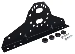 Комплект кронштейнов нижних универсальных для СЗТ и ПМ Ral 9005 Черный 2шт