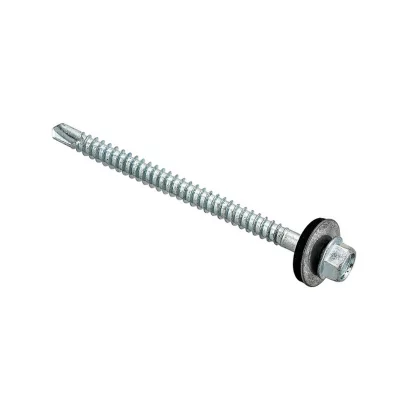 Саморез 4,8х70 HARDWEX оцинкованный под насадку для крепления кровельного листа к деревянным конструкциям Саморез 4,8х70 HARDWEX оцинкованный под насадку для крепления кровельного листа к деревянным конструкциям