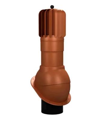 Вентиляционный выход WIRPLAST TN52 роторный с проходным элементом для мягкой кровли Вентиляционный выход WIRPLAST TN52 роторный с проходным элементом для мягкой кровли