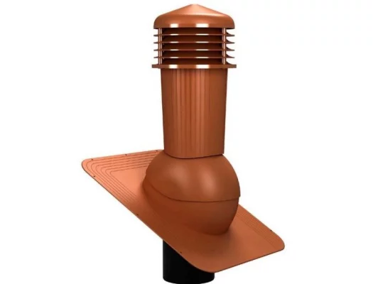 Вентиляционный выход WIRPLAST K80 неизолированный с проходным элементом для мягкой кровли Вентиляционный выход WIRPLAST K80 неизолированный с проходным элементом для мягкой кровли