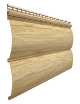 Сайдинг D4,7T БлокХаус LUX Зрелый каштан 3,6х0,240м Docke