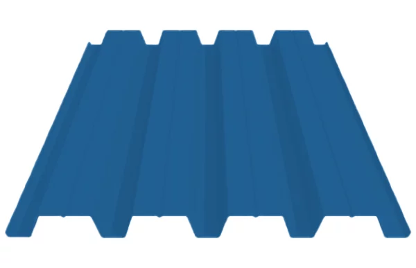 Профнастил Н 60 NormanMP 0.5 мм RAL 5015 Синее небо-1 Профнастил Н 60 NormanMP 0.5 мм RAL 5015 Синее небо-1