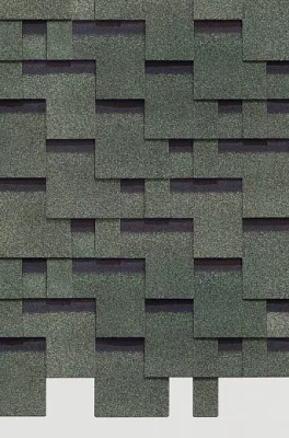 Гибкая черепица Docke Стандарт Тетрис Зеленый Гибкая черепица Docke Стандарт Тетрис Зеленый