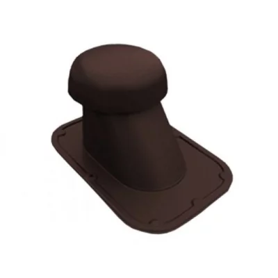 Выход универсальный для фальцевой и готовой мягкой кровли 110/200 Ral 8017 Коричневый шоколад Выход универсальный для фальцевой и готовой мягкой кровли 110/200 Ral 8017 Коричневый шоколад