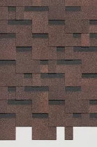 Гибкая черепица Docke Standard Тетрис Коричневый