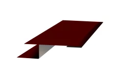 Планка стыковочная универсальная 50х18х2000 Полиэстр 0.45 мм RAL 3005 Красное вино