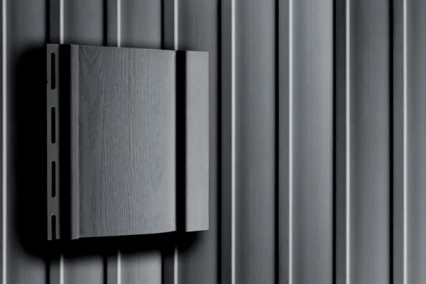 Сайдинг Amerika акриловый S6.3 3,0 х 0,16 м Графит Grand Line-1